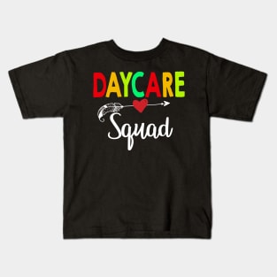 Daycare Squad Teacher Back To School Kids T-Shirt